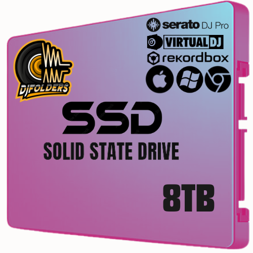 8TB Dj Ready Solid State Drive(4TB)