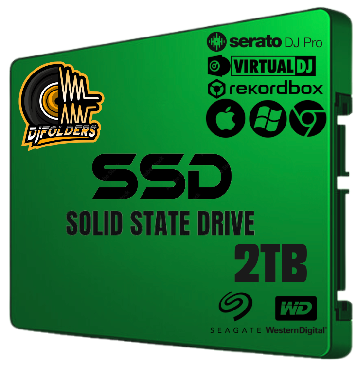 2TB Dj Ready Solid State Drive(1.8tb)